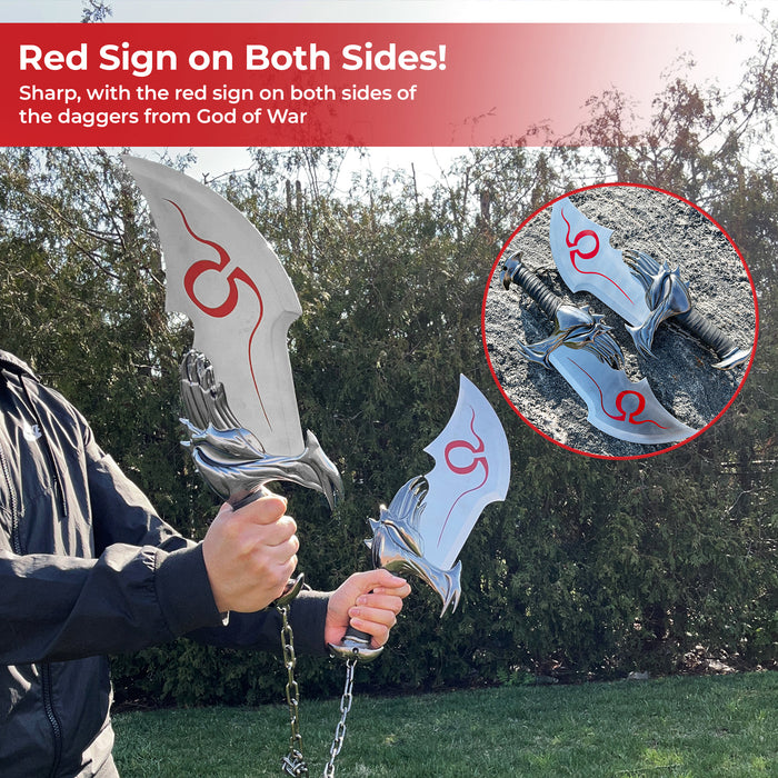 God Of War Twin Blade Short Dagger