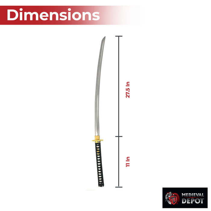 Golden Serpent Handmade Katana