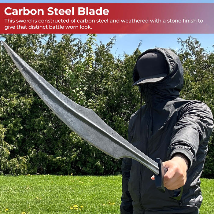 Greek Spartan Forged Warrior Battle Sword