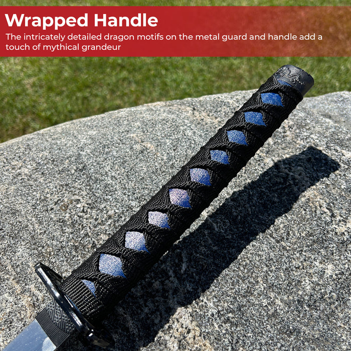 Guardian of the Dragon Oasis Samurai Japanese Katana Sword