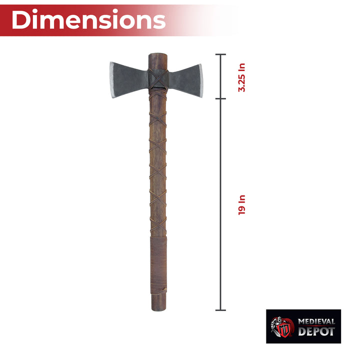 Hand Forged Fury of Atla Viking Axe