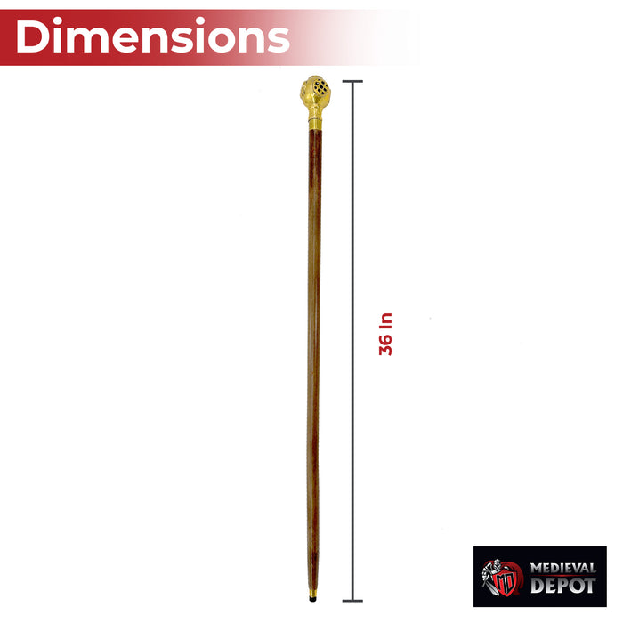 Handmade Divemaster Gentlemans Walking Cane