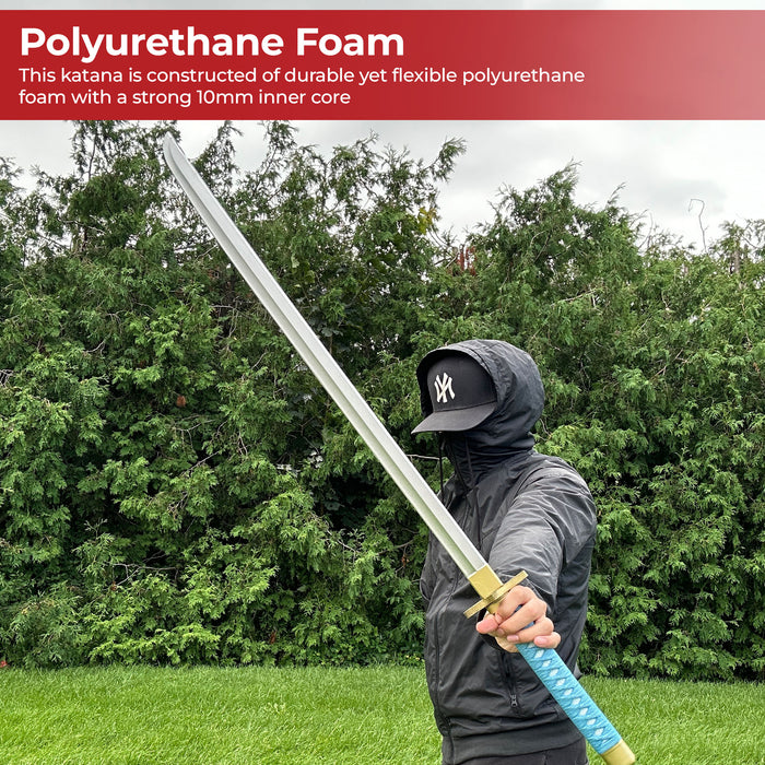 Bleach Hitsugaya Toshiro Hyorinmaru Anime Blue Foam Cosplay Katana Sword