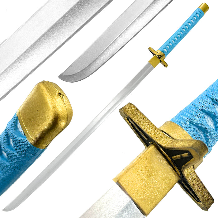 Bleach Hitsugaya Toshiro Hyorinmaru Anime Blue Foam Cosplay Katana Sword