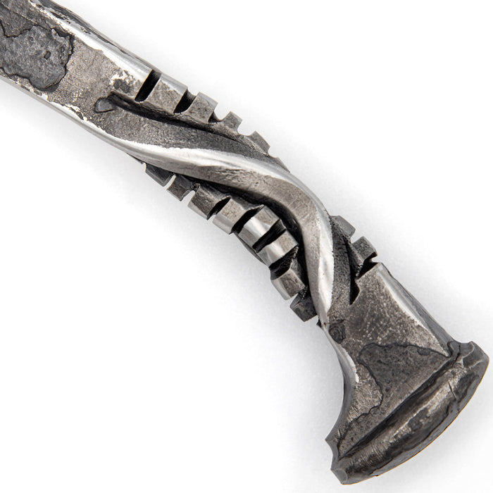 Hand-Forged High Carbon Steel Railroad Spike Hunting Knife