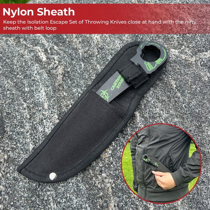 Isolation Escape Throwing Knives Set