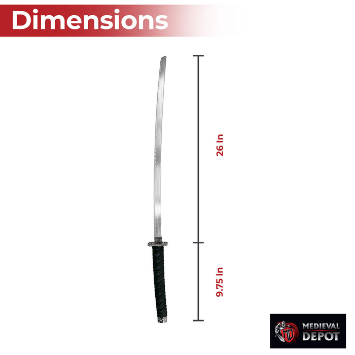 Japanese Double Dragon Fury Samurai Katana Sword