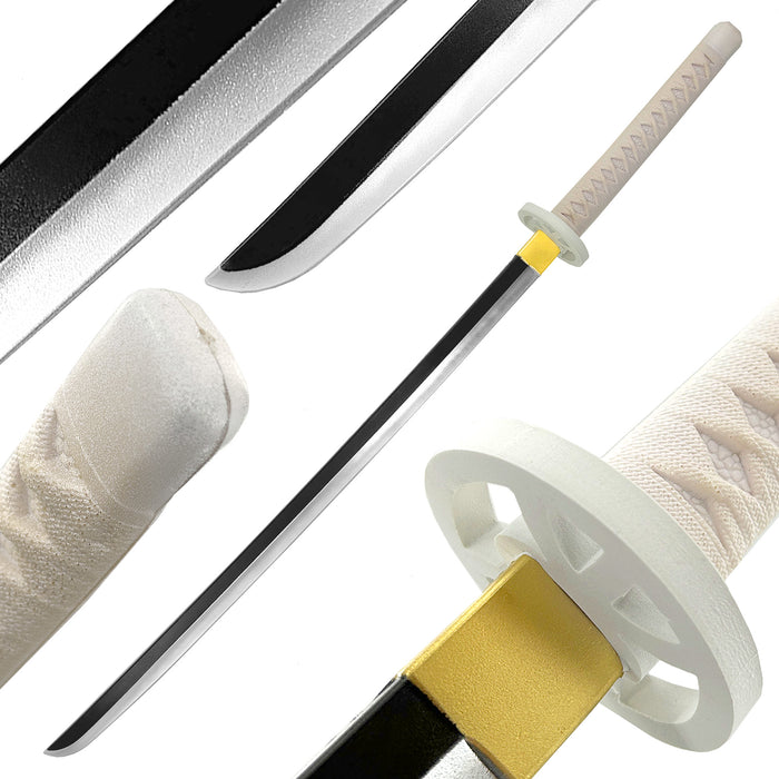 Bleach Kuchiki Rukia Sode no Shirayuki Anime White Foam Katana Sword