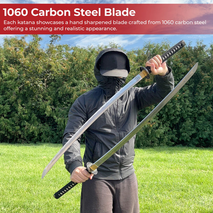 Kill Bill His and Hers Katana Set with Display Stand