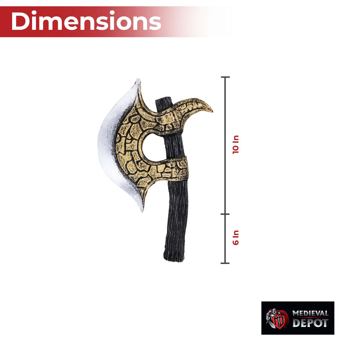 LARP Medieval Foam Warrior Tomahawk