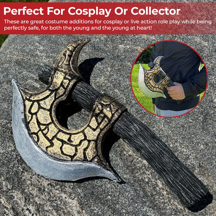 LARP Medieval Foam Warrior Tomahawk