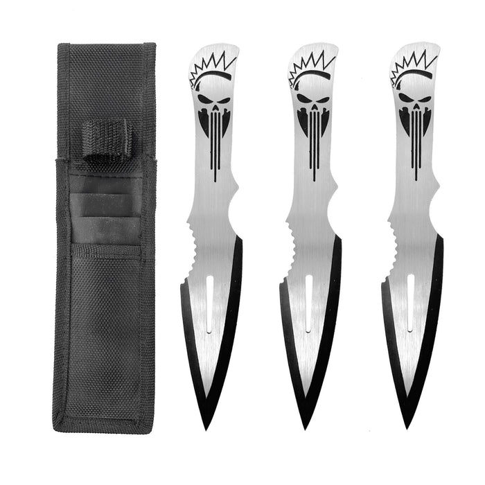 Lightening Strike Aerodynamic Target 3 Piece Throwing Knives