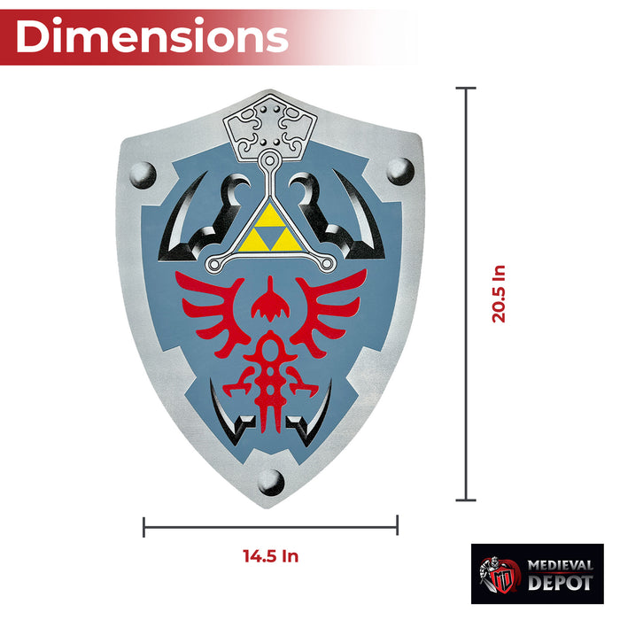 Link Triforce Zelda Foam Shield