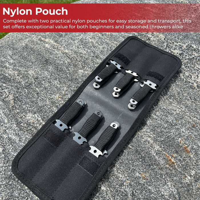 Light & Dark Throwing Knife 24-Piece Set