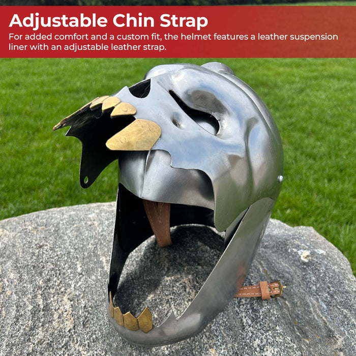 Marquis of Hell Visored Battle Helmet