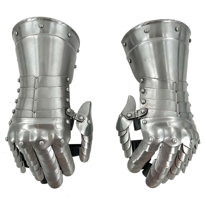 Medieval Knight Gauntlets Functional Armor Gloves