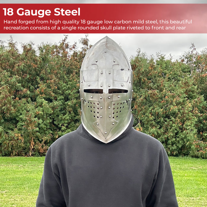 Medieval Knight Great Bascinet