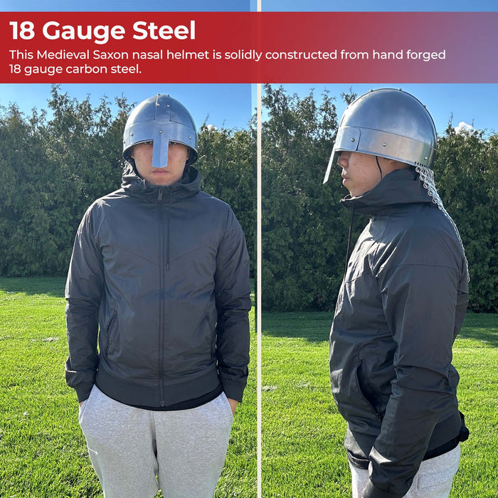 Medieval Saxon Nasal Helmet