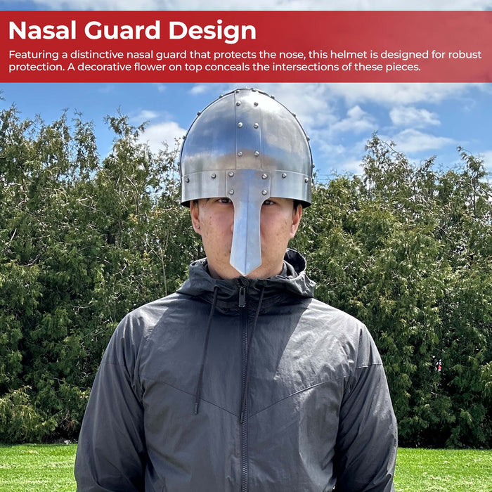 Medieval Spangenhelm Combat Helmet