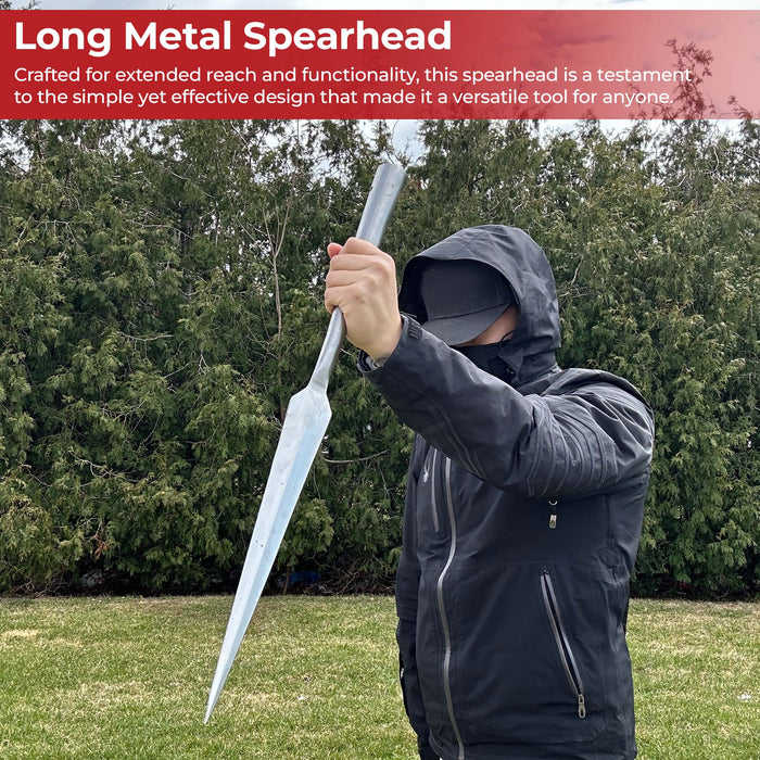 Medieval Viking Hewing Spearhead Functional High Carbon Steel