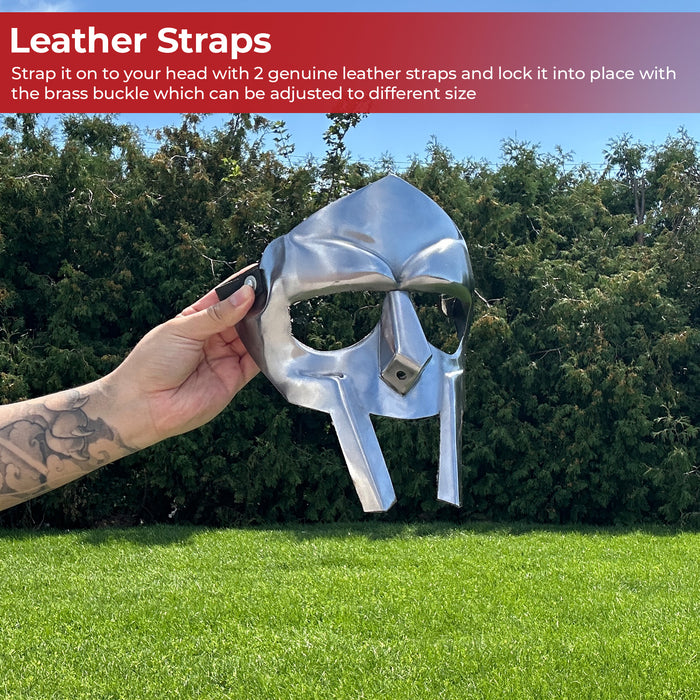 MF Doom Rapper Madvillain Gladiator Mask