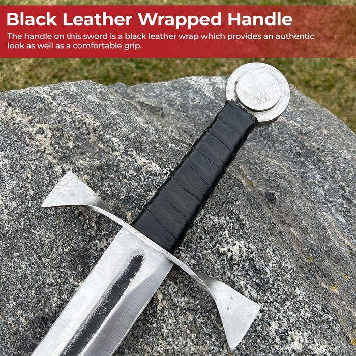 Mirrored Illusion Medieval Dual Tone Sword