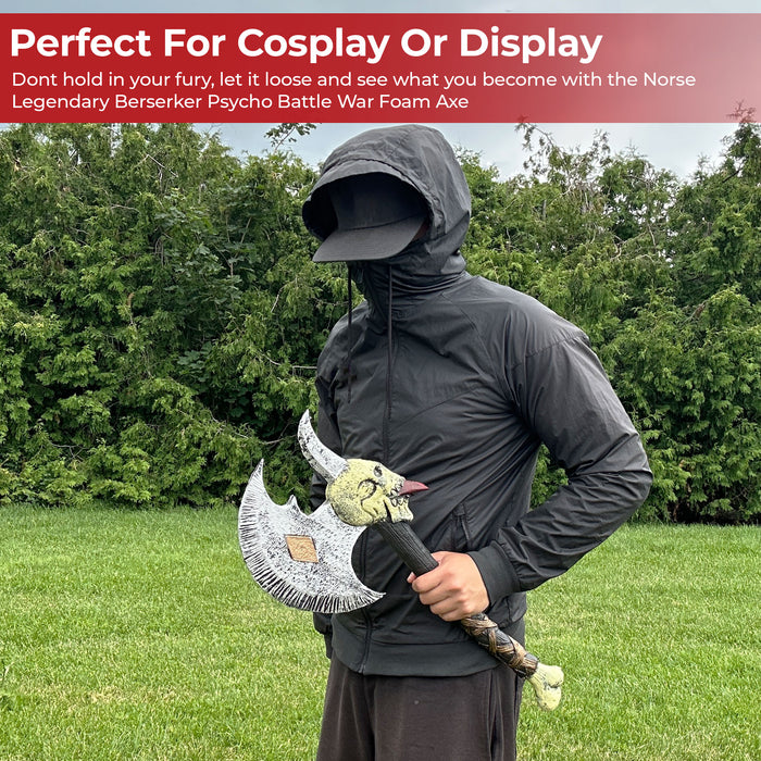 Norse Legendary Berserker Psycho Battle War Foam Axe