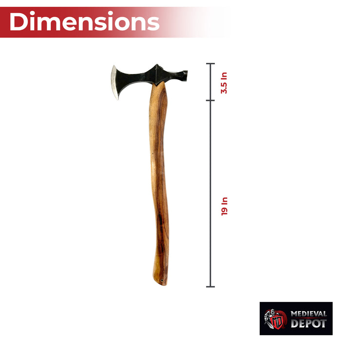 Norse Seafarer Viking Battle Axe