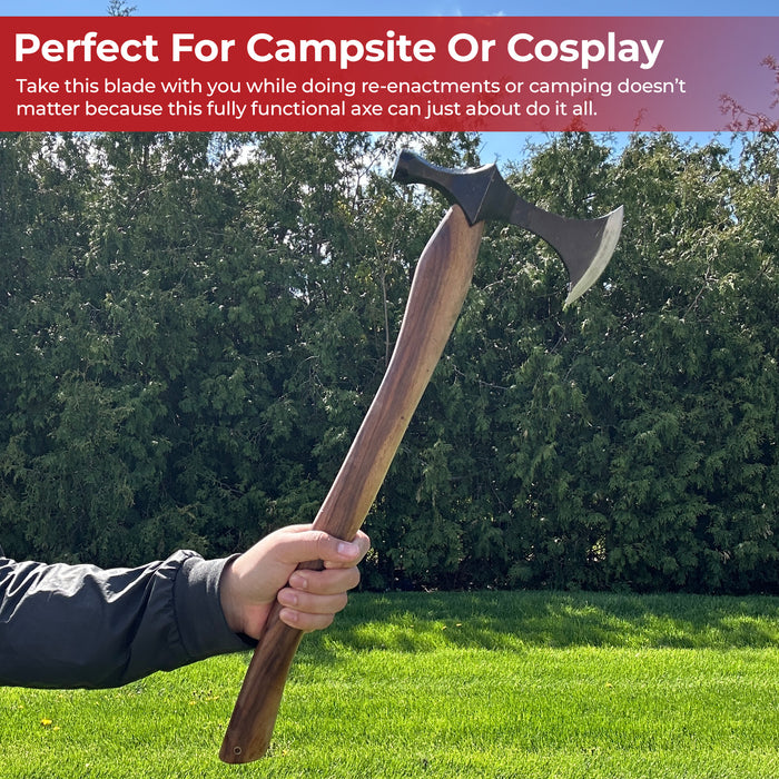 Norse Seafarer Viking Battle Axe