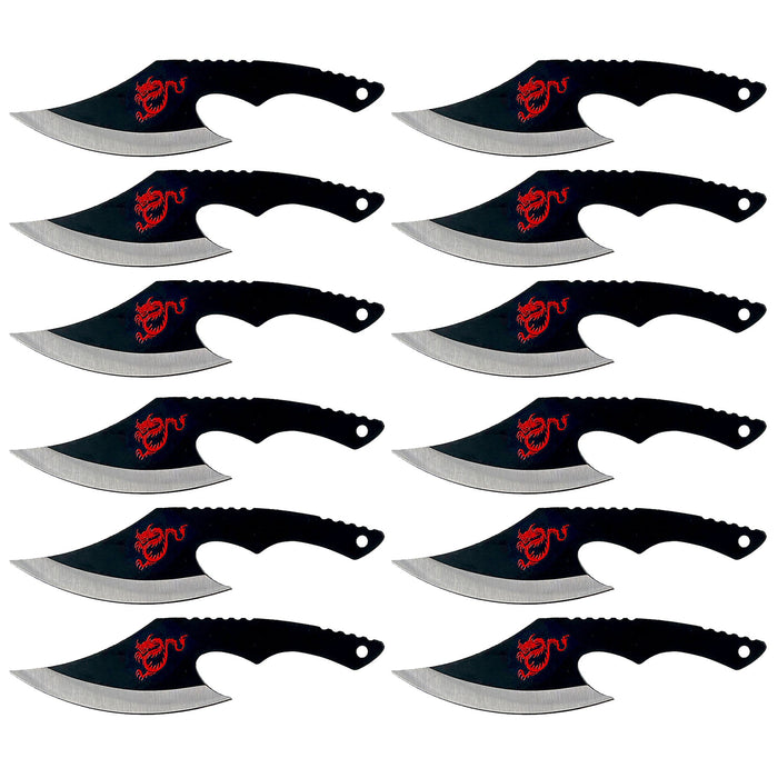 Nightrage Dragon 12-Piece Throwing Knife Set