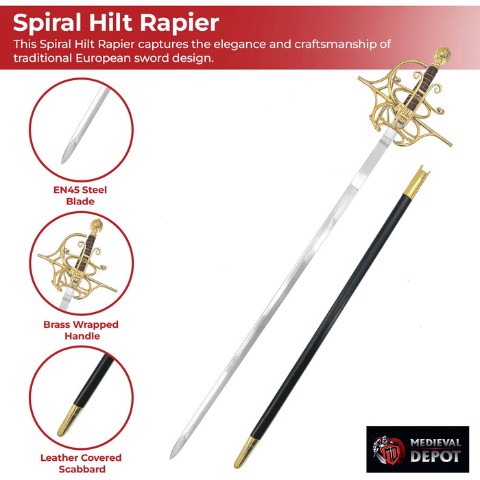 Noble Defender Heavy Duty Basket Hilt Rapier