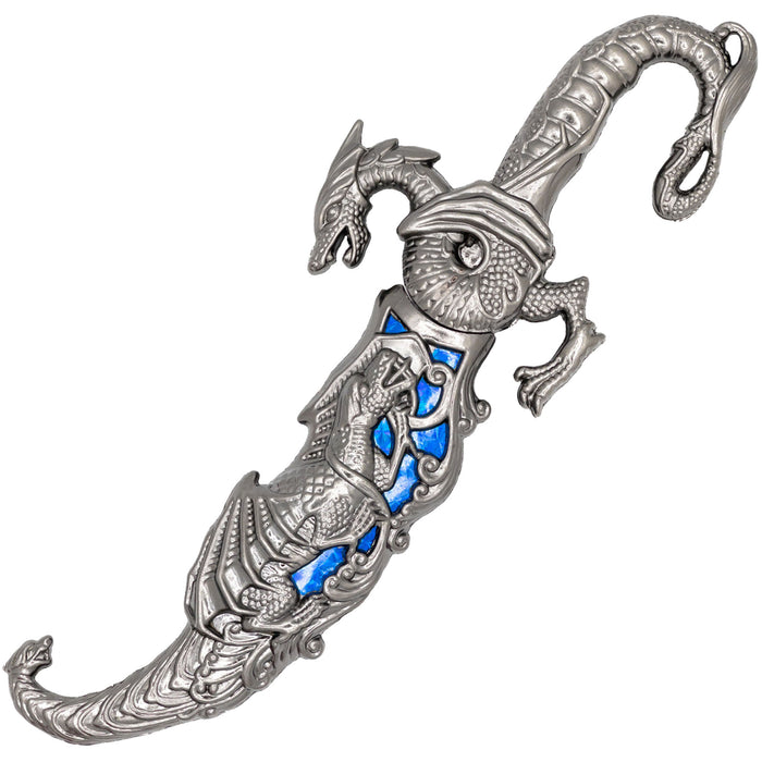 Obey Me Small Ornate Dragon Decorative Fantasy Dagger Knife