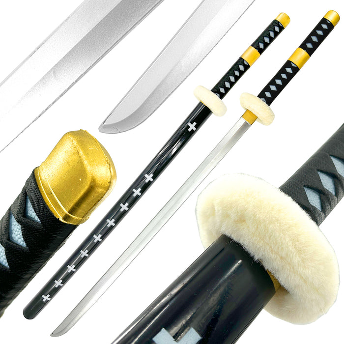 One Piece Trafalgar Law Kikoku Katana Foam Sword With Scabbard