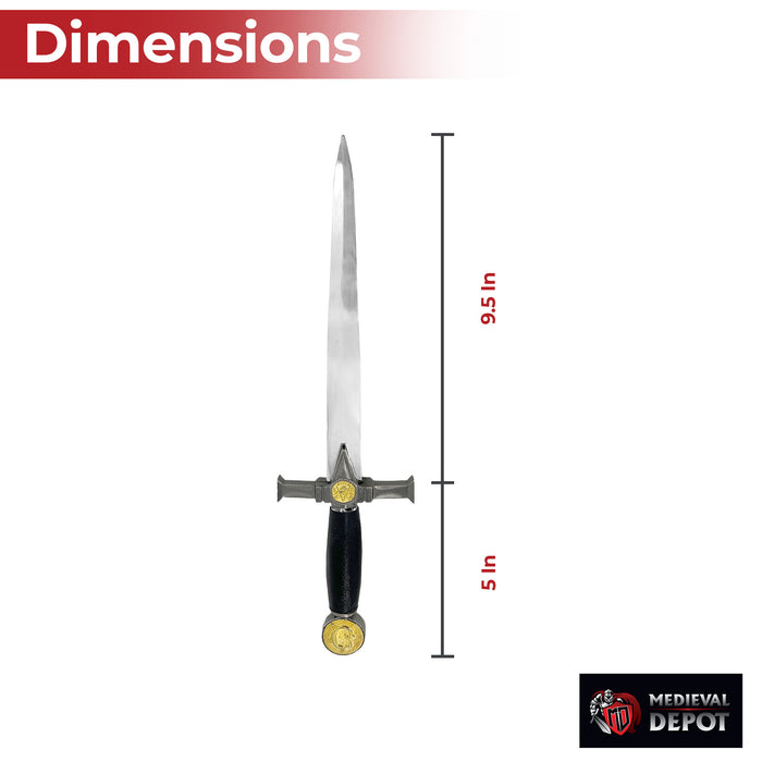 Ornamental Grande Lodge Ceremonial Freemason Dagger