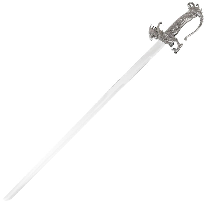 Ornate Dragon Handle Chinese Saber Sword