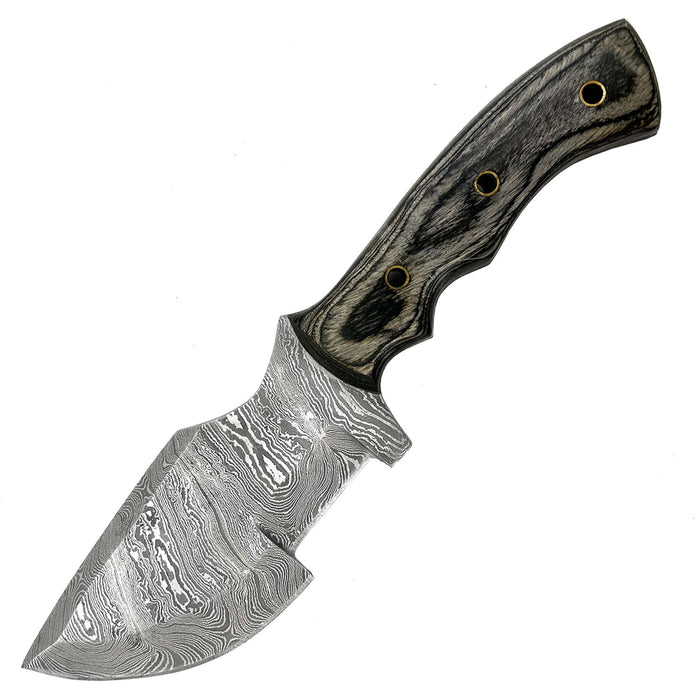 Ozark Full Tang Hand Forged Damascus Steel Tracker Knife