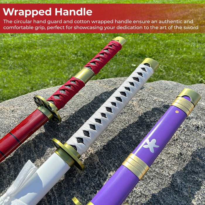 One Piece Zoro Three Sword Style Katana Set