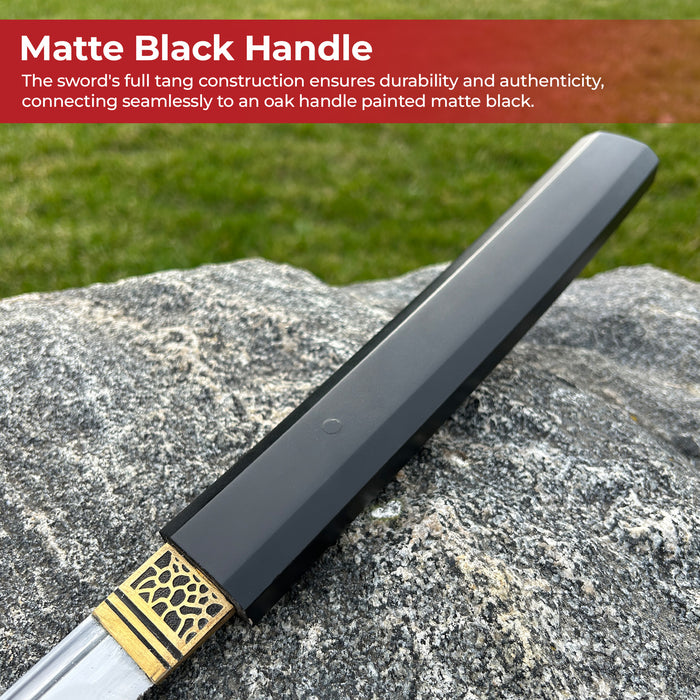 Premium Black Traditional Wooden Shirisya Katana