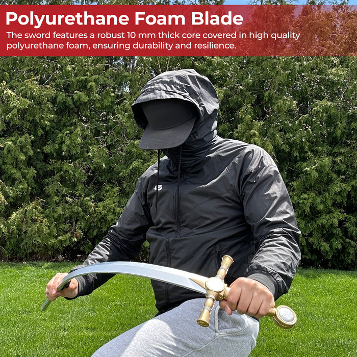 Red Masonic Tiler Foam Sword