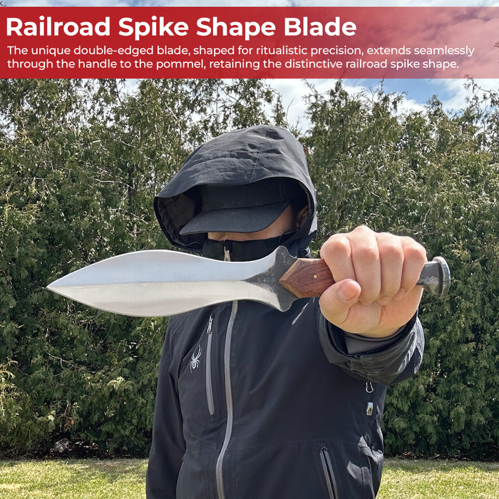 Ritualistic Rites Full Tang Carbon Steel Dagger