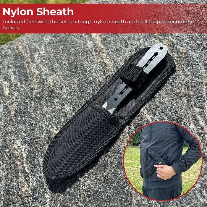 Rocket Ninja Takedown Throwing Knives