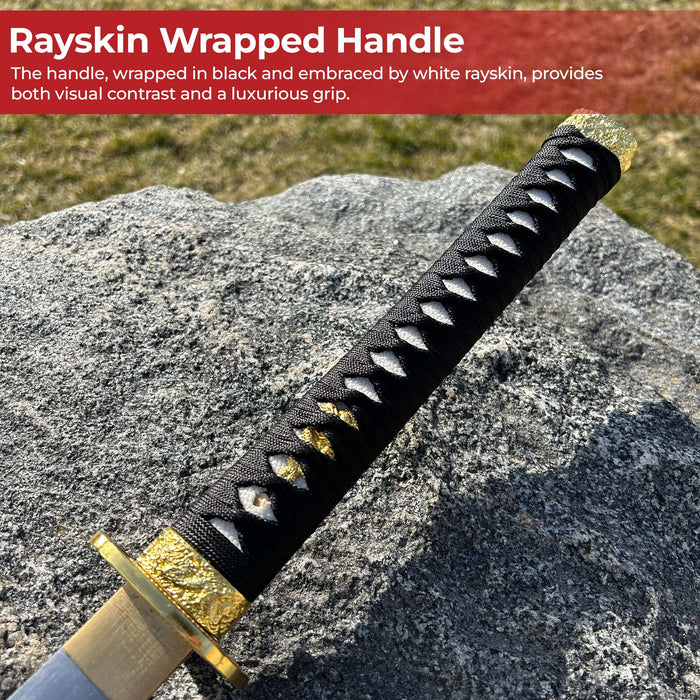 Ruby Elegance Handmade Katana