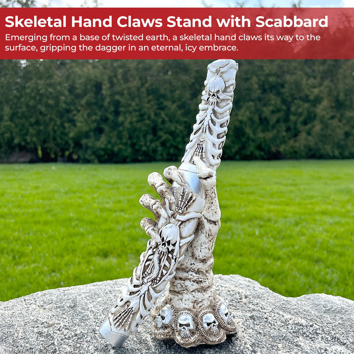 Rise from the Dead Skeleton Tanto Dagger