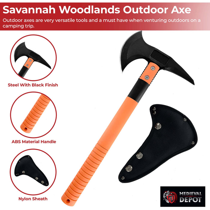 Savannah Woodlands Rugged Camping Outdoor Axe