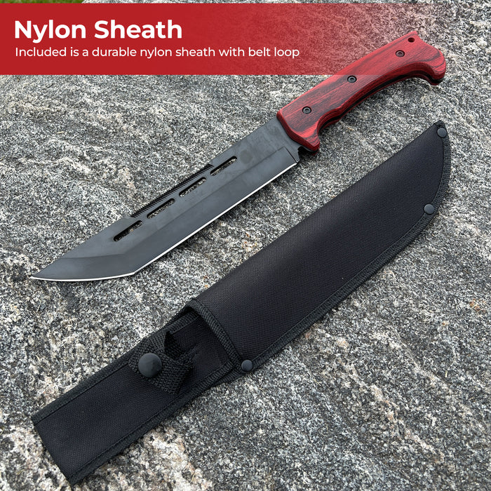 Sawback Feral Instincts Hunting Knife