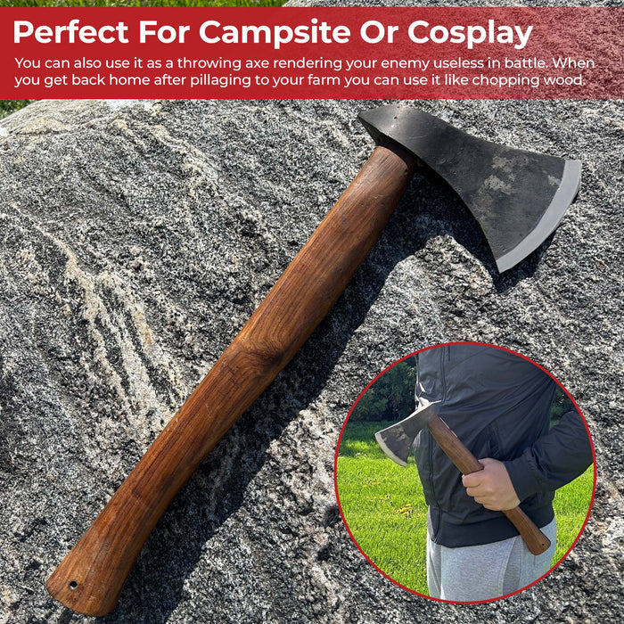 Seafaring Armed Raider Viking Axe