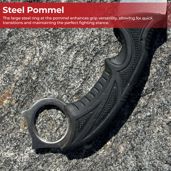 Silver Back Stalker Fixed Blade Survival Karambit