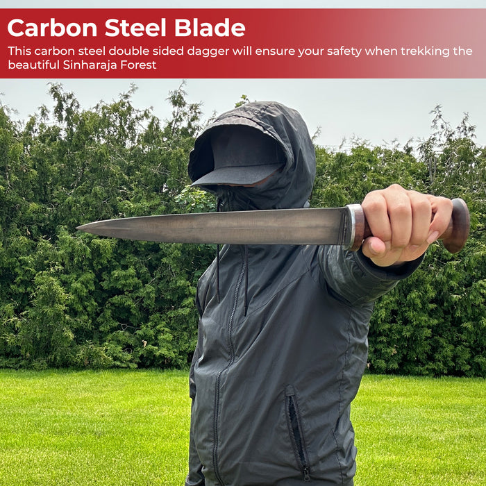 Sinharaja Forest Outdoor Hunting Hand Forged Dagger