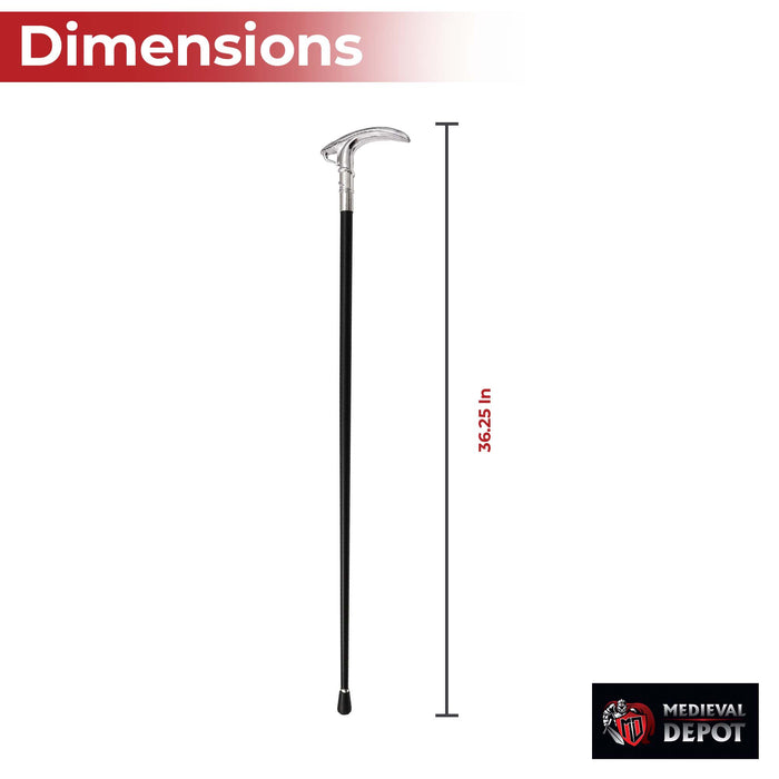 Snake Head Walking Cane Staff