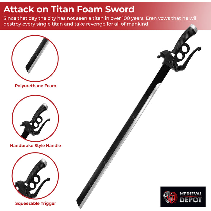 Special Operations Foam Titan Attack Sword